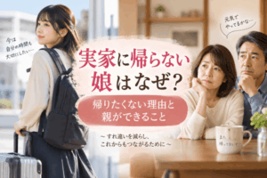実家に帰らない娘はなぜ?帰りたくない理由と親ができること
