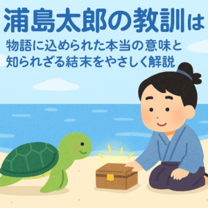 浦島太郎の教訓とは？物語に込められた本当の意味と知られざる結末をやさしく解説