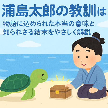浦島太郎の教訓とは？物語に込められた本当の意味と知られざる結末をやさしく解説