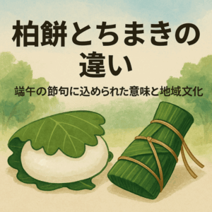 柏餅とちまきの違いは？端午の節句に込められた意味と地域文化の秘密